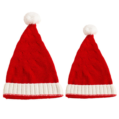 Baby Kids Knit Santa Pom-pom Hat Knit Cap 【mh0000889】
