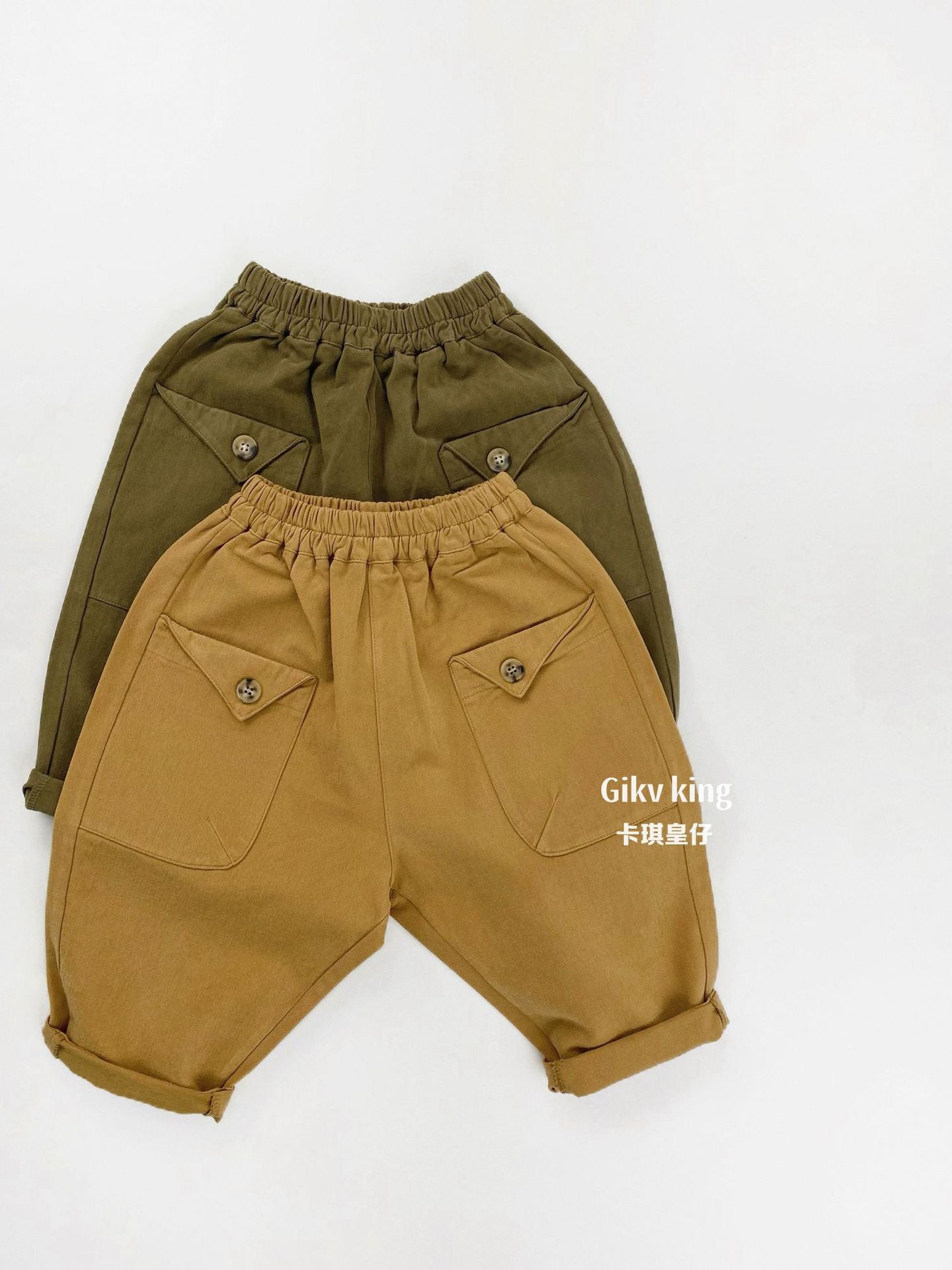 Cargo Pocket Loose Jogger Pants カーゴ ジョガーパンツ【mh0012576】
