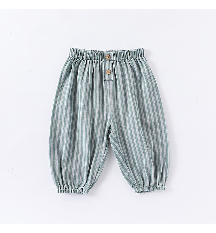 Stripe Check Slouchy Jogger Pants ストライプ ロングパンツ【mh0013491】