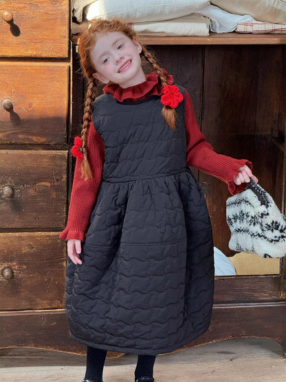 Sleeveless Quilted Dress [mh0011774]