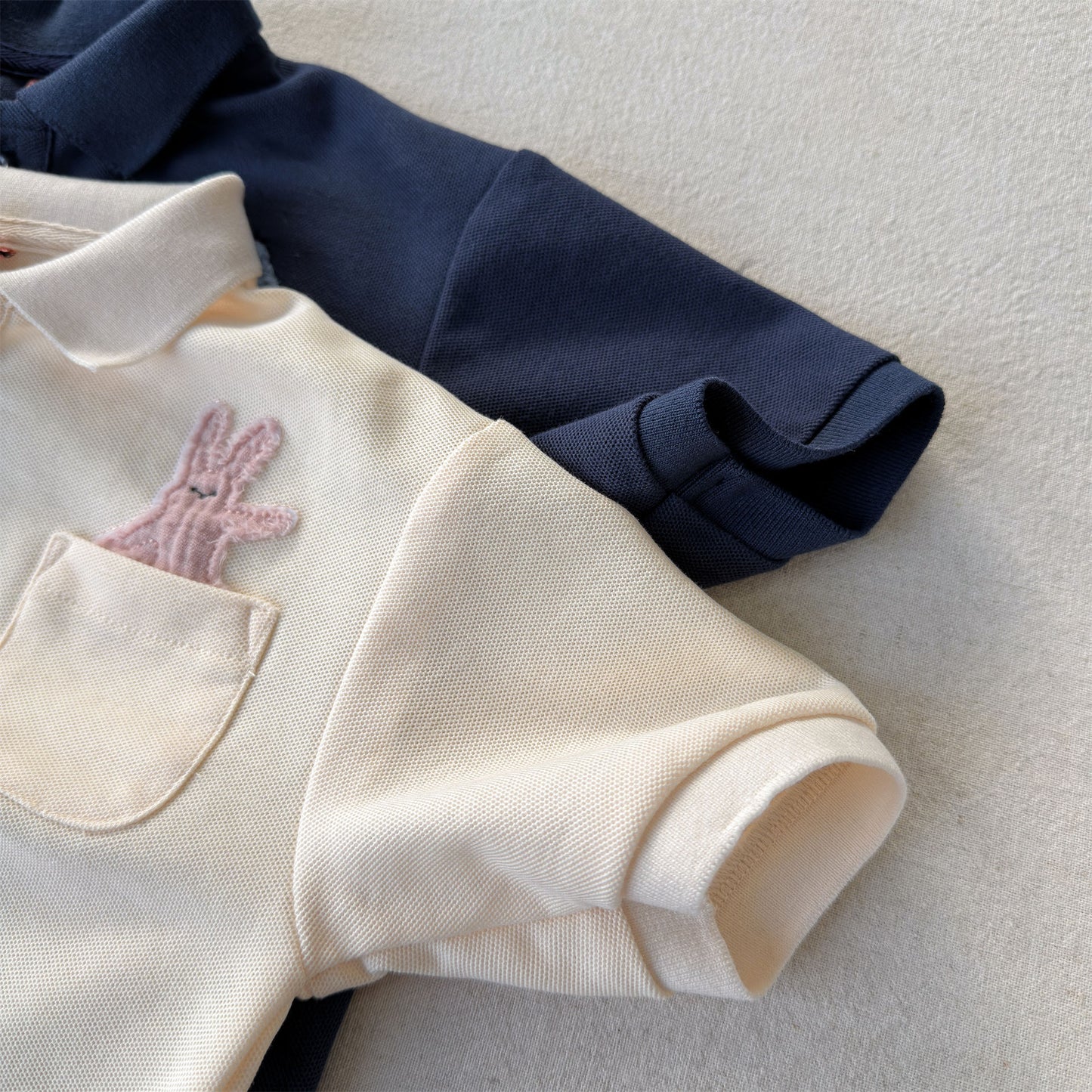 Short-Sleeve Patched Pique Polo Shirt クラシック 半袖ポロシャツ【mh0013443】