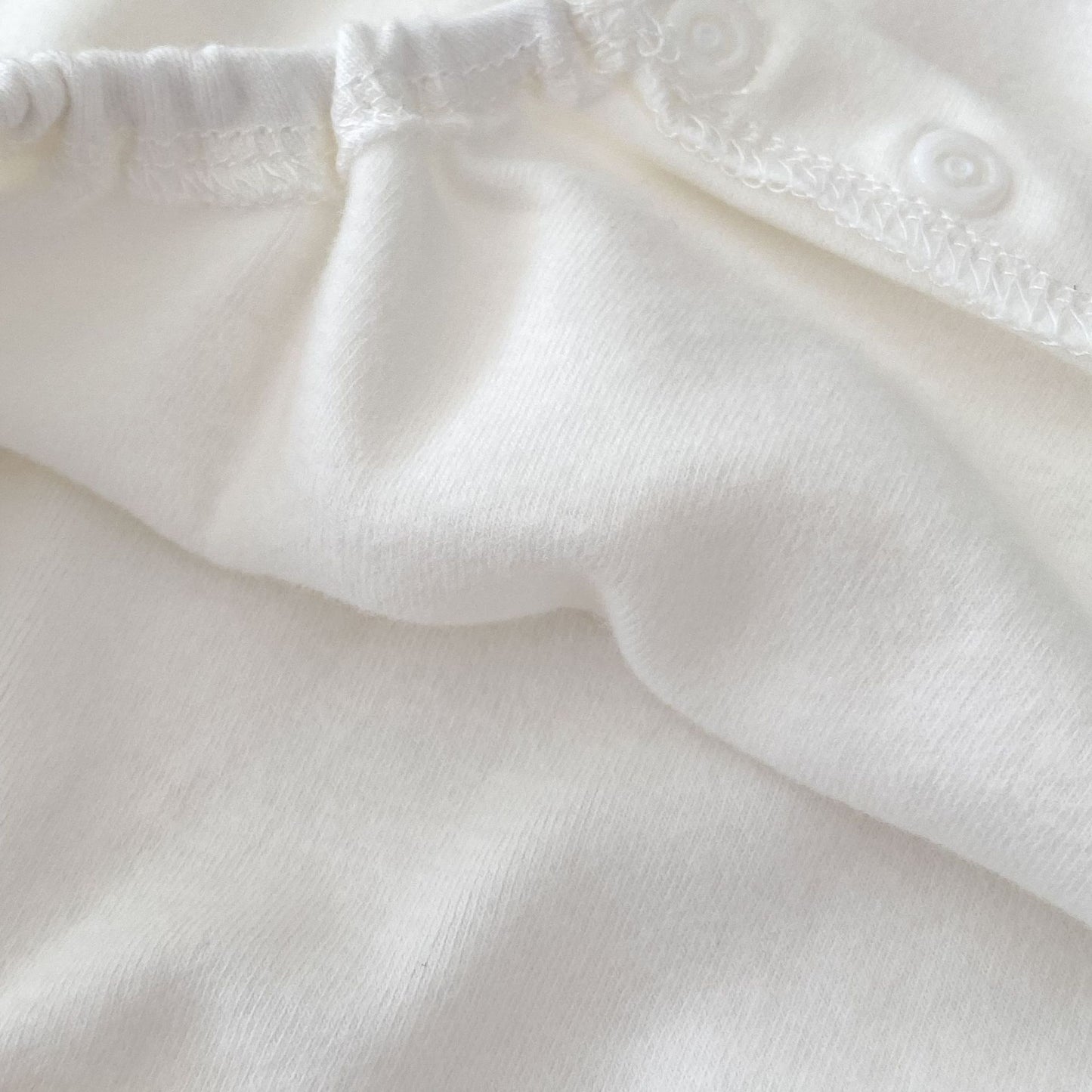 -刺繍切り替え襟付き長袖ロンパース【mh0010851】 - mamahalo shop - 長袖ロンパース -  べビー服 - 子供服 - 男の子 - 女の子