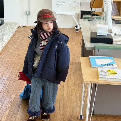 フーディパファージャケット 中綿ブルゾン コート【mh0011913】