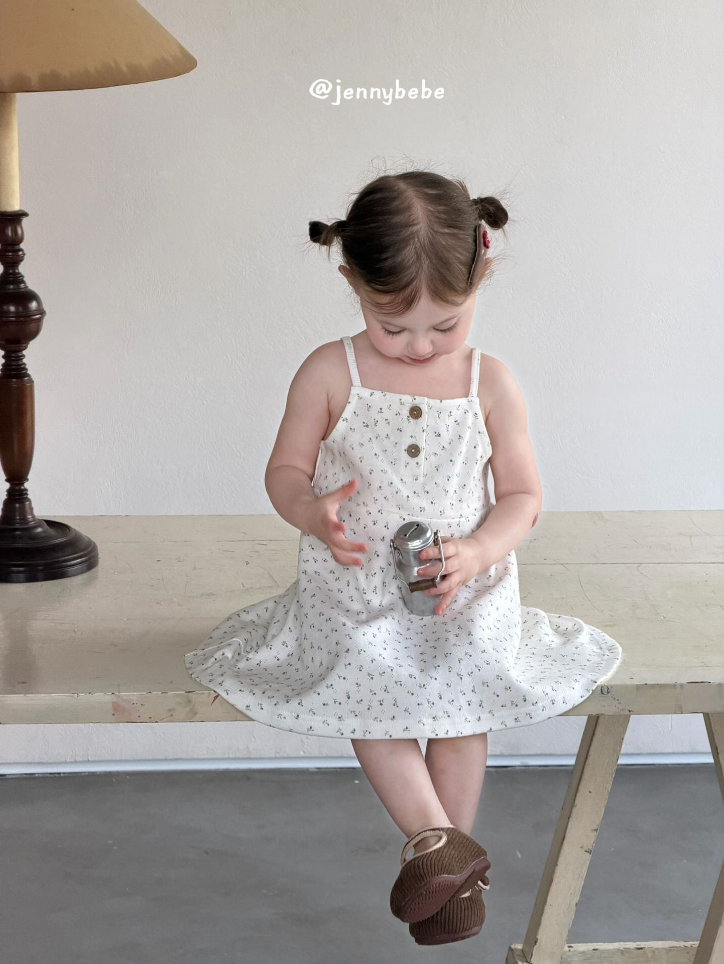 Floral Cotton Camisole Dress 花柄 コットン キャミソール ワンピース【mh0012555】