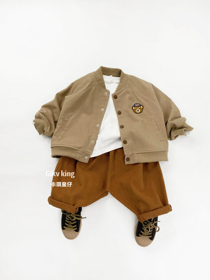 Woven Cotton Elastic Waist Balloon Pants 【mh0012568】