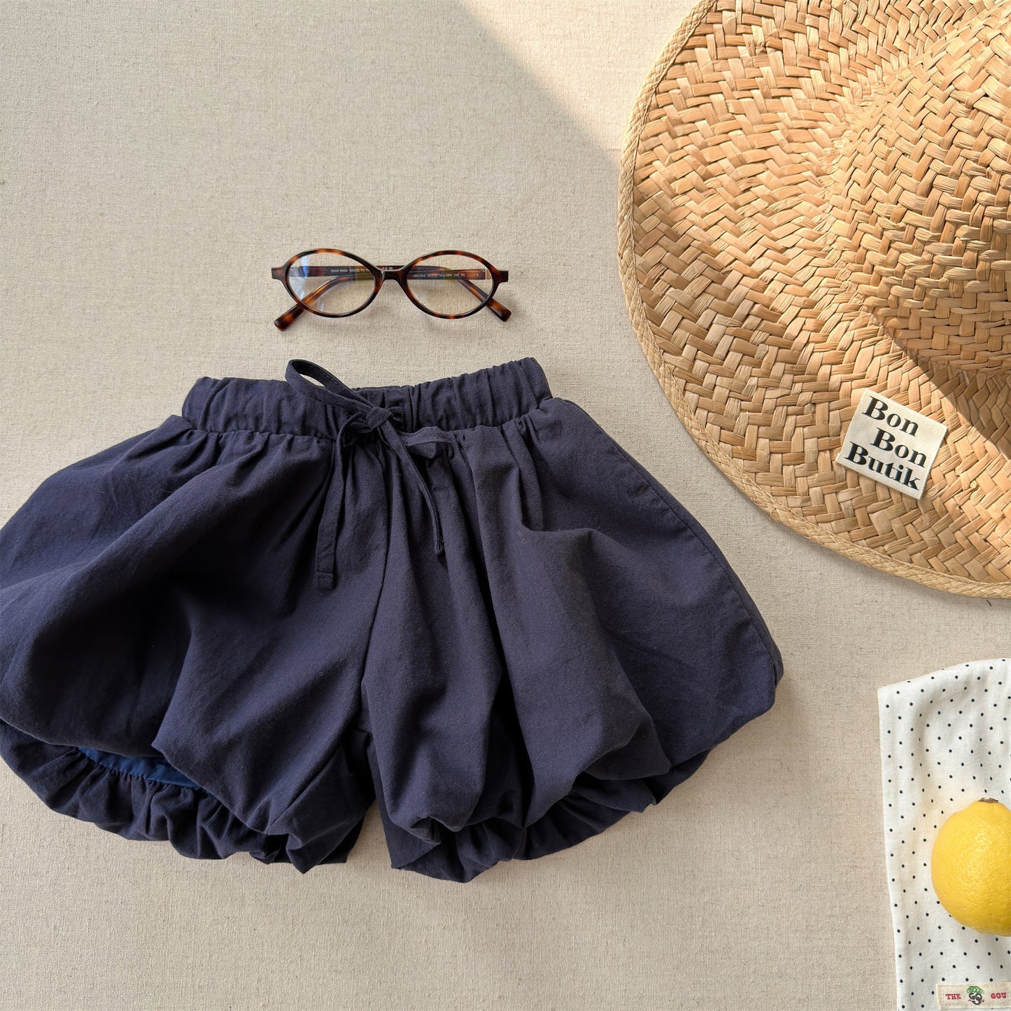 Puff Silhouette Bloomer Shorts パフシルエット ショートパンツ【mh0013232】