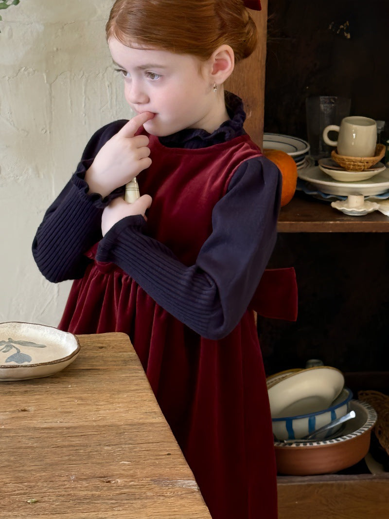 ノースリーブワンピース ローズモチーフ フレンチスタイルドレス【mh0011893】