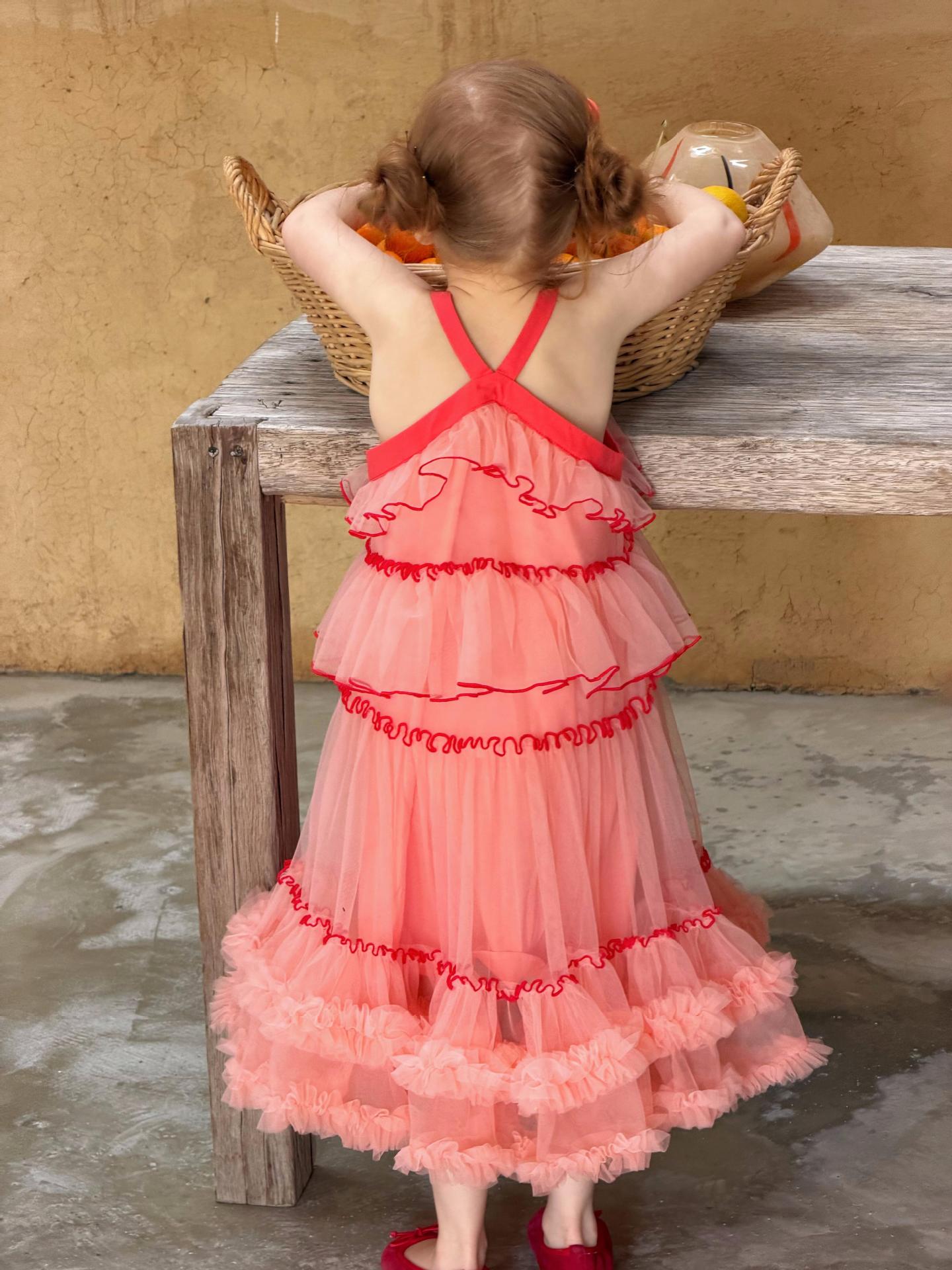 Tiered Tulle Dress ティアード チュールワンピース【mh0013052】