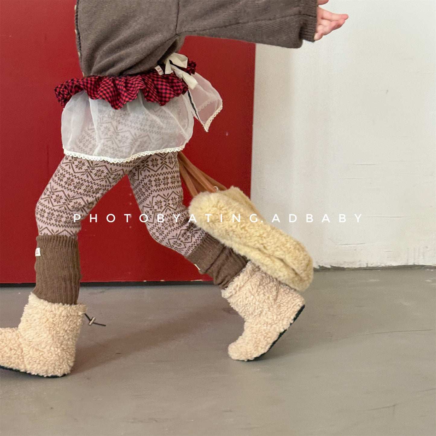 裏起毛レギンスパンツ トライバル ネイティブ柄 レギパン【mh0011911】