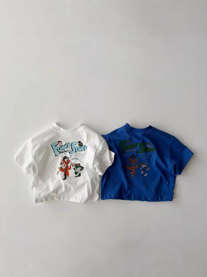 Anime Cartoon Pure Cotton Short-Sleeve Unisex T-shirt 【mh0013274】