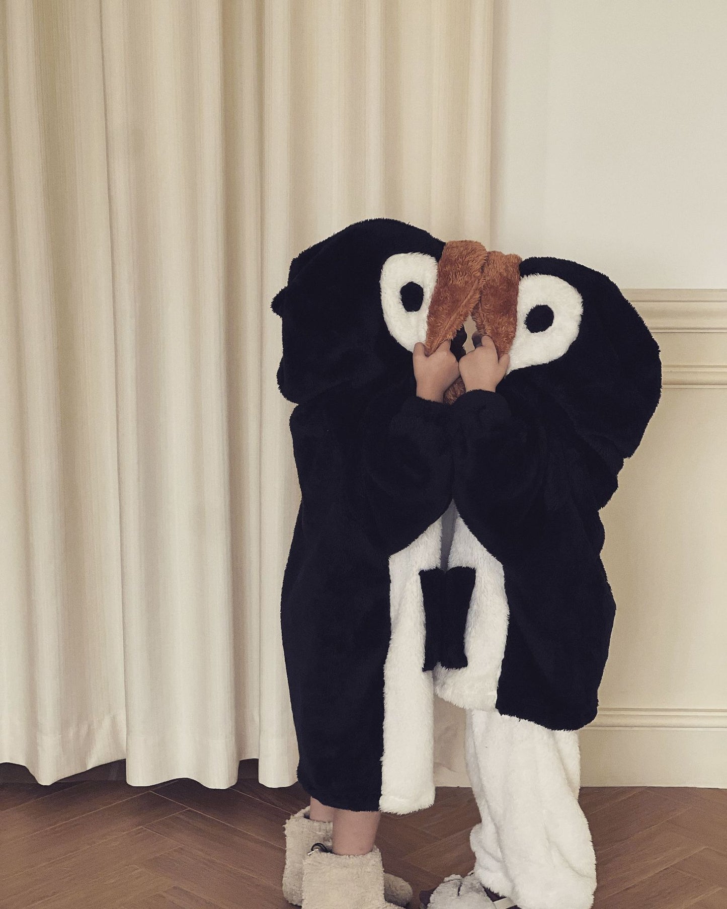 Conjunto de pijama para niños, disfraz, kigurumi de pingüino, disfraz, conjunto de una pieza, conjunto de 2 piezas, conjunto a juego, unisex, niños, niñas, ropa infantil
