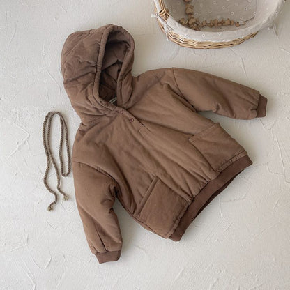 Corduroy Padded Hoodie & Pants Set コーデュロイ 中綿パーカー パンツ【mh0012646】