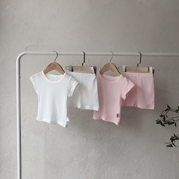 Mesh Cotton Short Set 半袖 パジャマ セット【mh0012607】