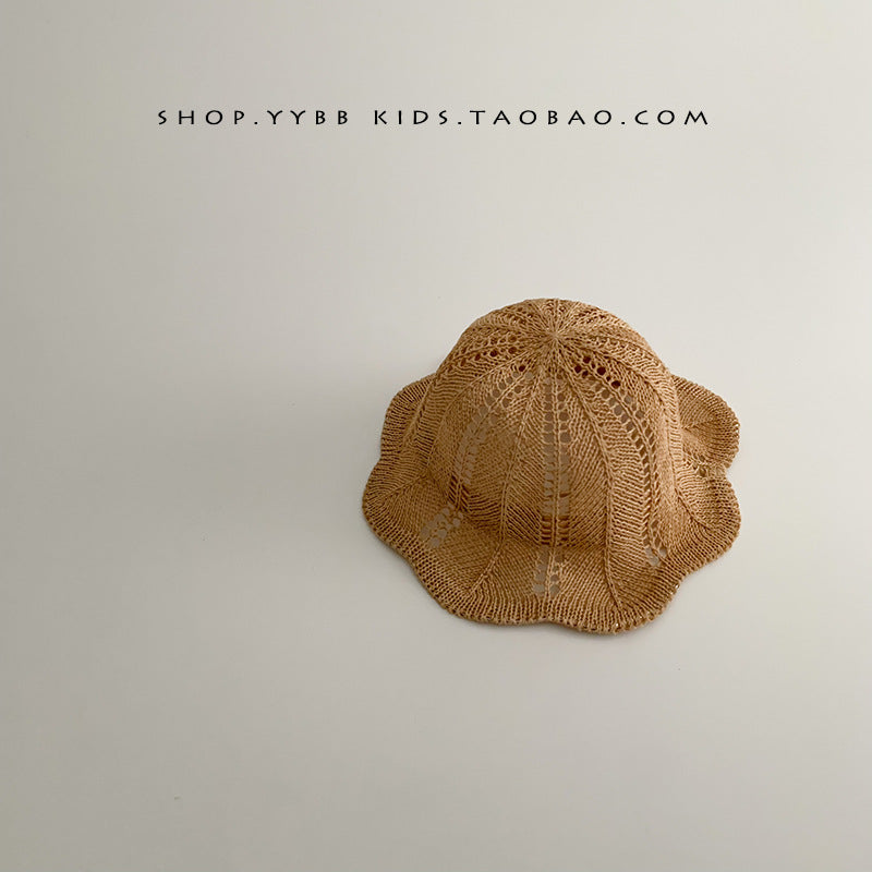 Baby Kids Lace Mesh Tulip Hat Sun Hat 4 Colors Unisex