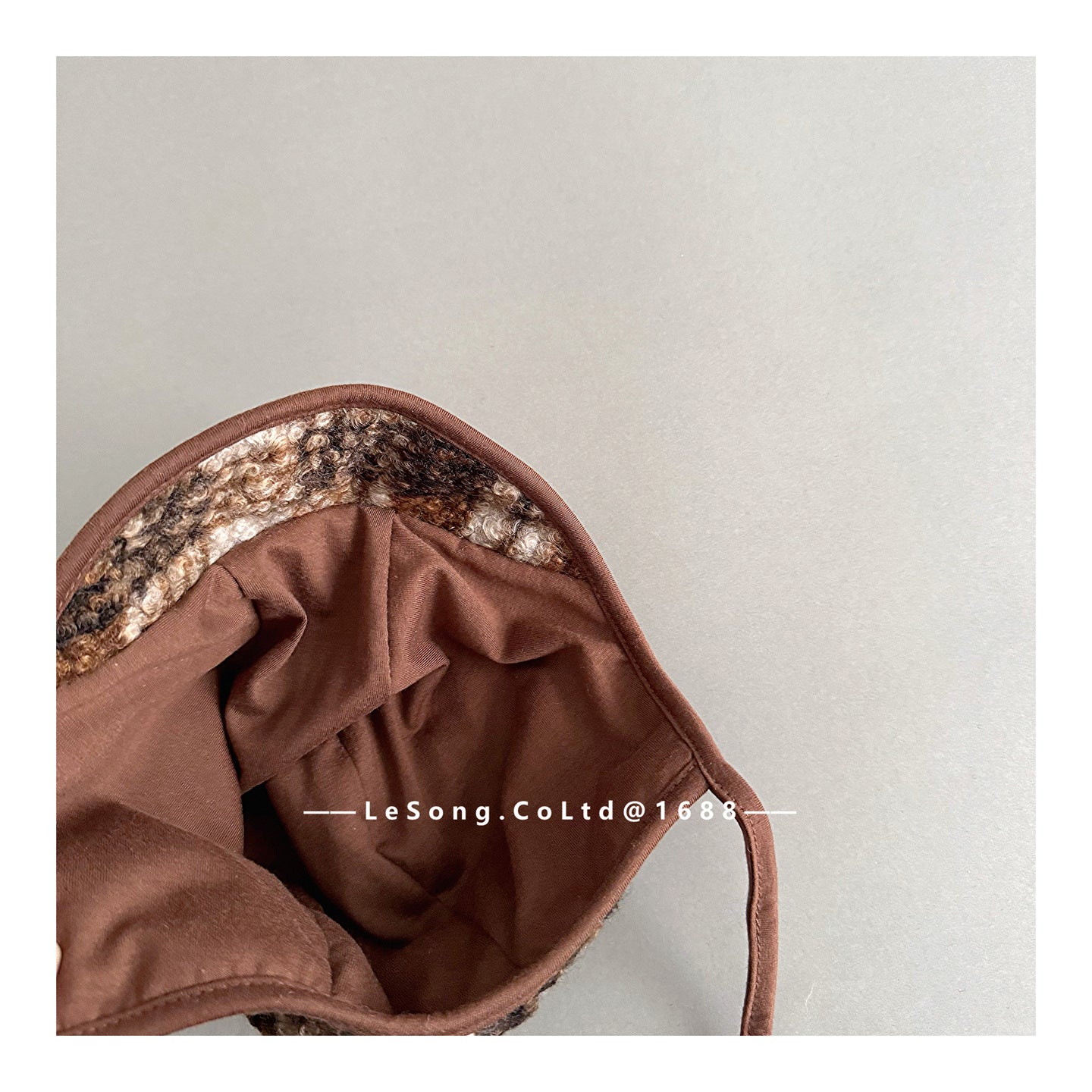 ベビー帽子 ボアフリース ボンネット 耳当て付き帽子【mh0011814】