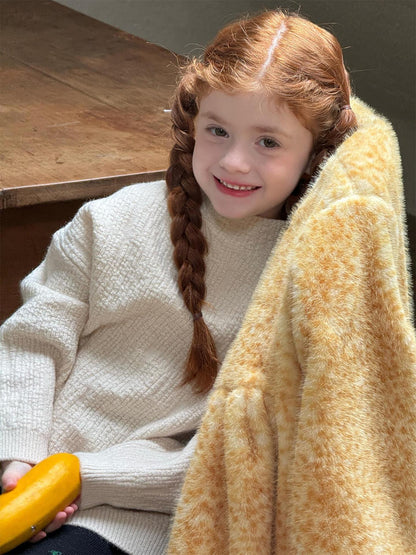 ボトルネックセーター ざっくり ハイネック シンプルプルオーバー【mh0011749】