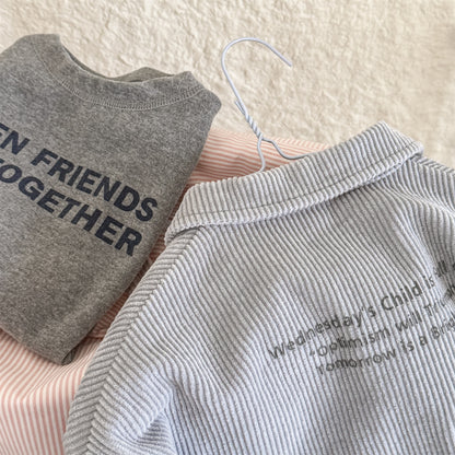 -コーデュロイシャツジャケット シャツコート【mh0010804】 - mamahalo shop - 長袖シャツ・ブラウス -  べビー服 - 子供服 - 男の子 - 女の子