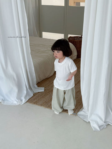 Plain Basic Short Sleeve T-Shirt Simple [mh0013690]