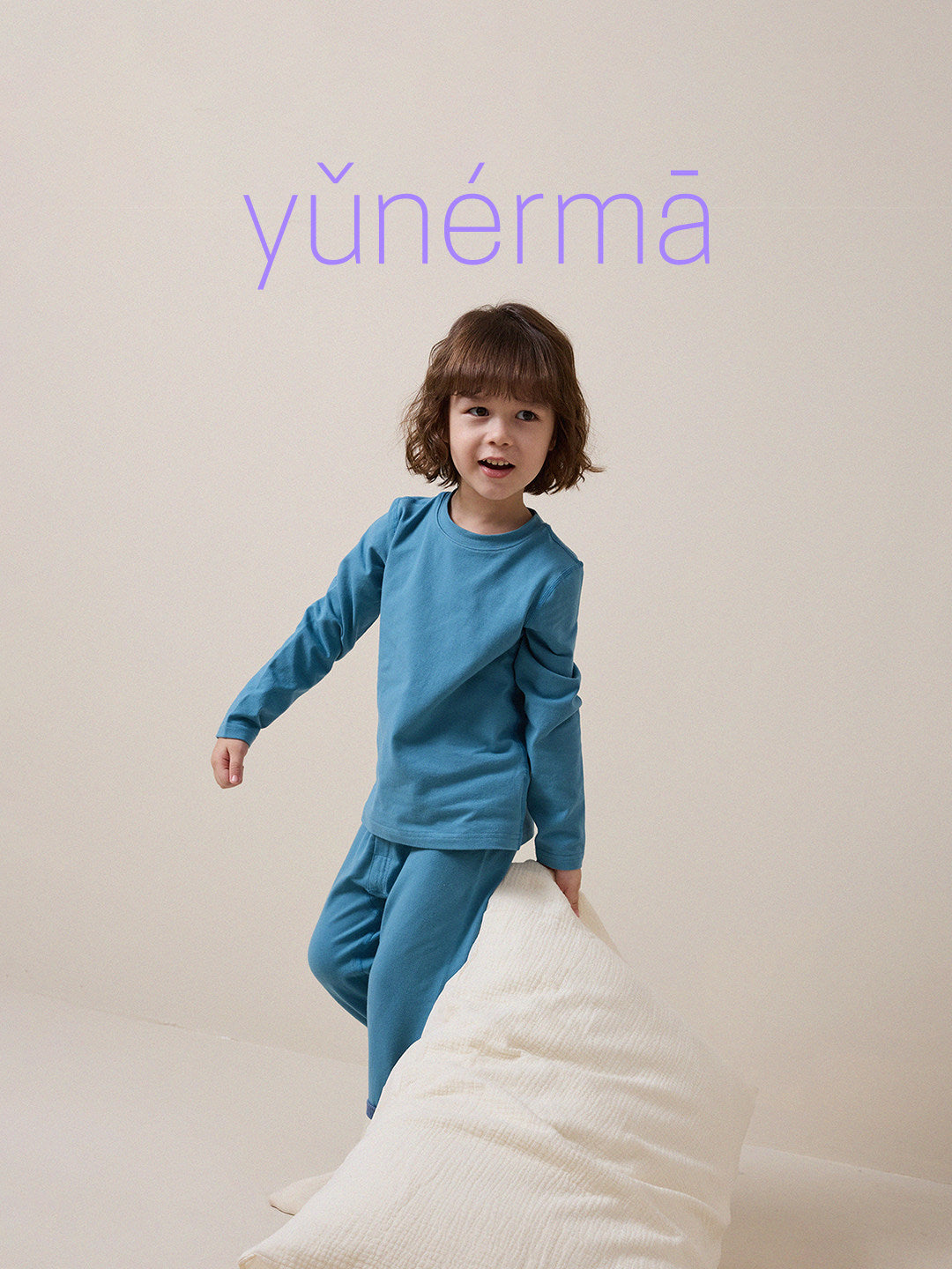 Conjunto de camiseta de manga larga y pantalón largo para niños [mh0014243]