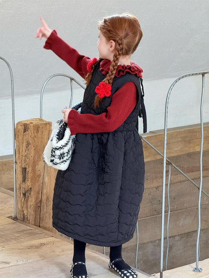 Sleeveless Quilted Dress [mh0011774]