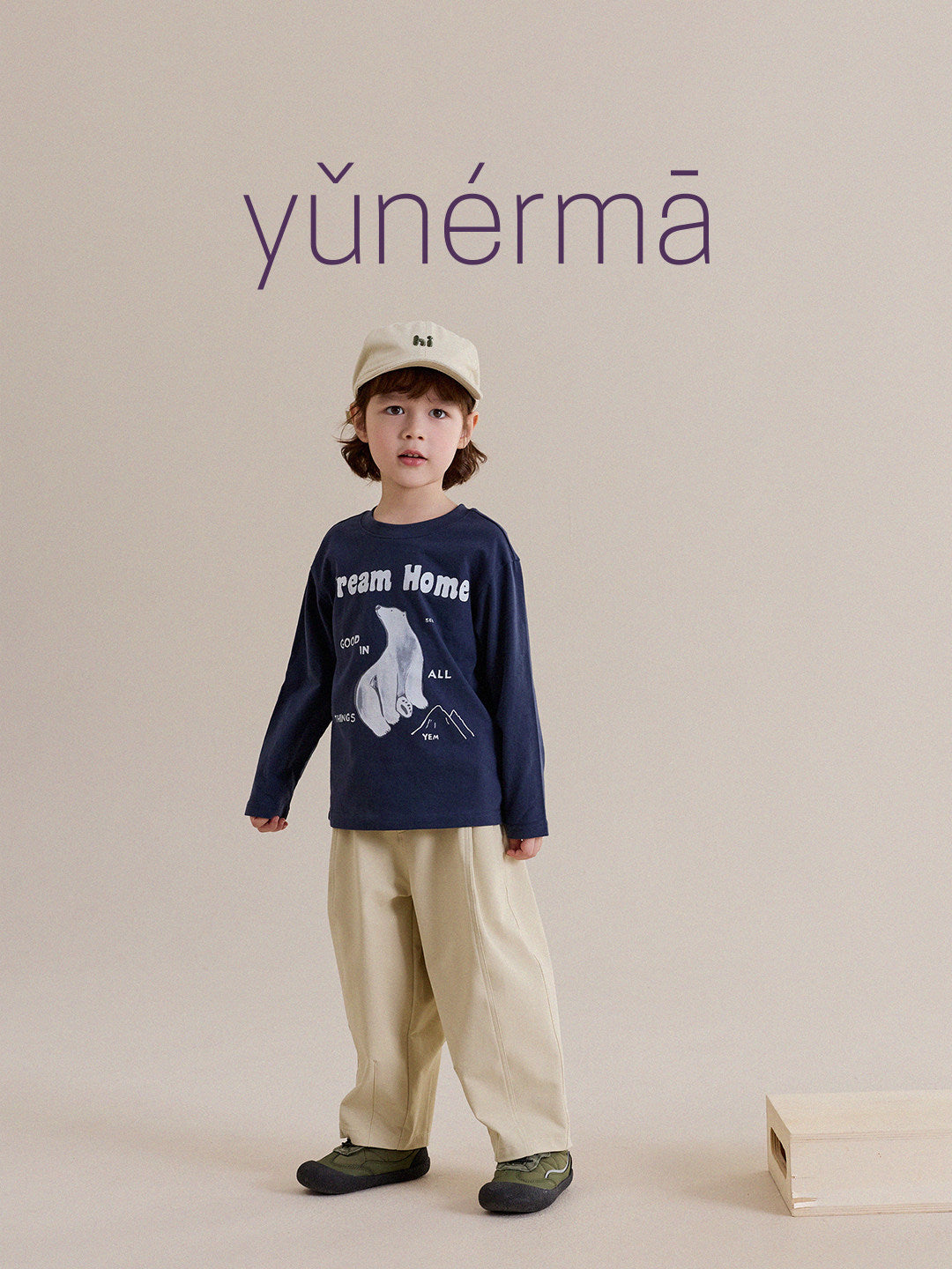 Camiseta de manga larga con estampado animal para niños/as [mh0014246]