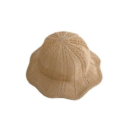 Baby Kids Lace Mesh Tulip Hat Sun Hat 4 Colors Unisex