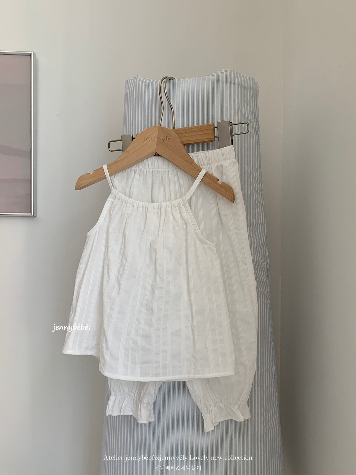 Cotton Camisole Pants Set コットン キャミソール パンツ セット【mh0012552】