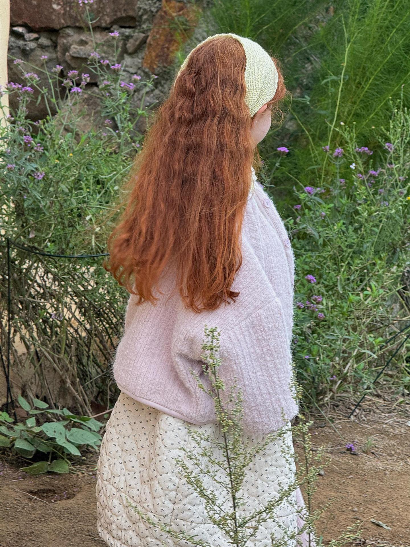 Cardigan blouson piping jacket [mh0011757]