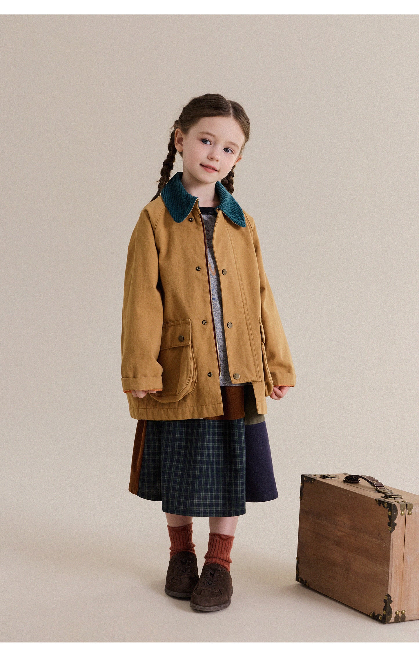 Kids' Junior Long-Sleeve Pocket Jacket