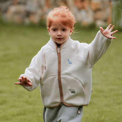 長袖ジャケット ボア素材 もこもこ ジップアップ アウター ブルゾン【mh0011640】