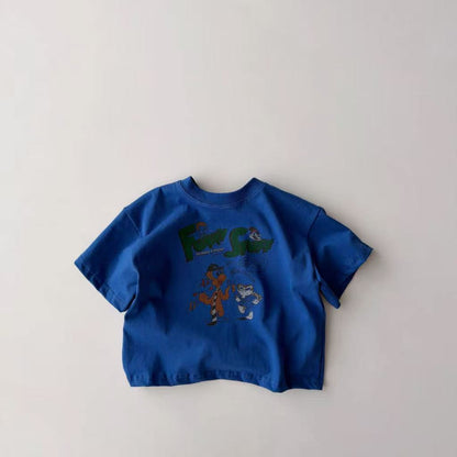 Anime Cartoon Pure Cotton Short-Sleeve Unisex T-shirt 【mh0013274】