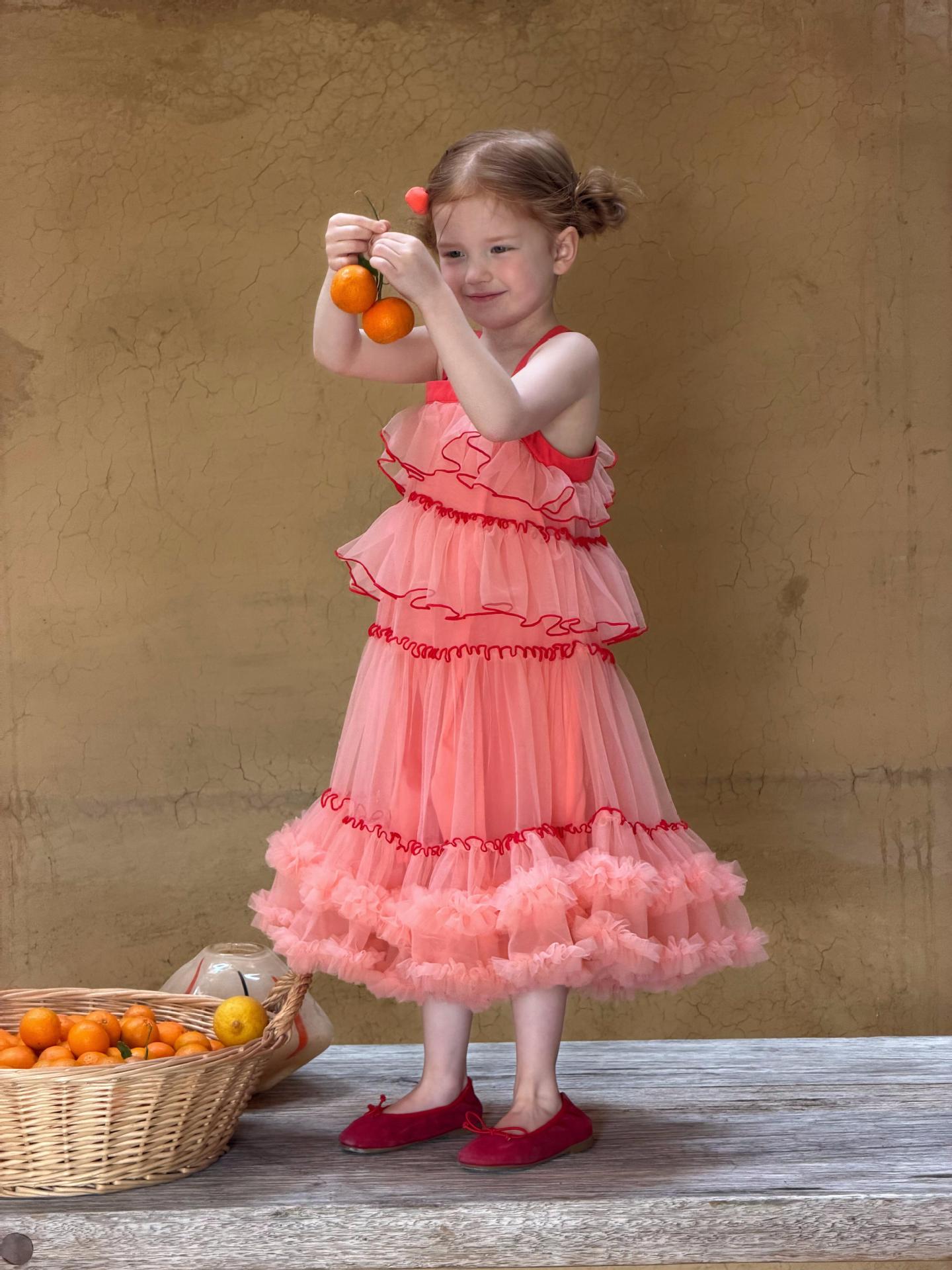 Tiered Tulle Dress ティアード チュールワンピース【mh0013052】