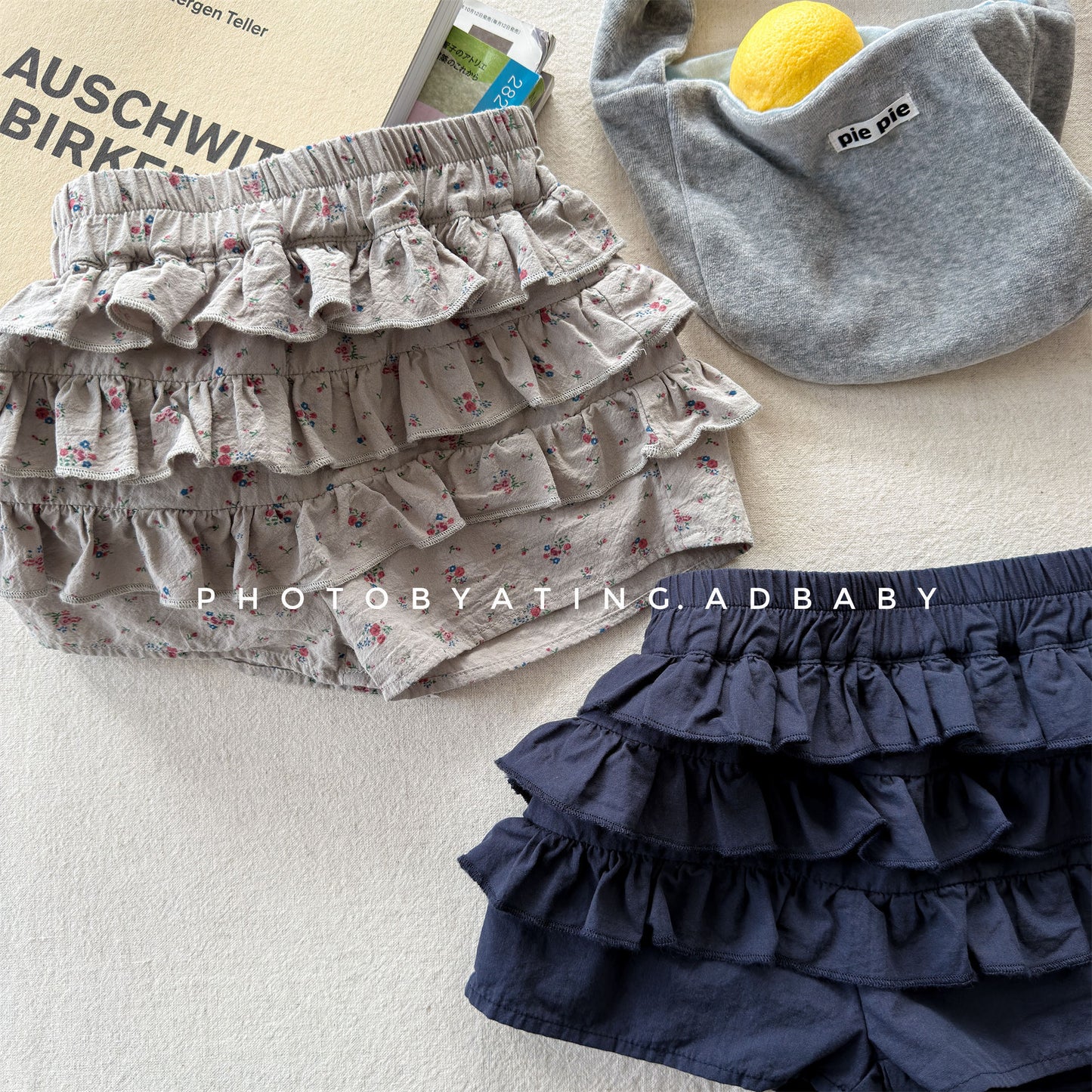 Ruffle Tiered Floral Shorts ラッフル ショートパンツ【mh0013440】