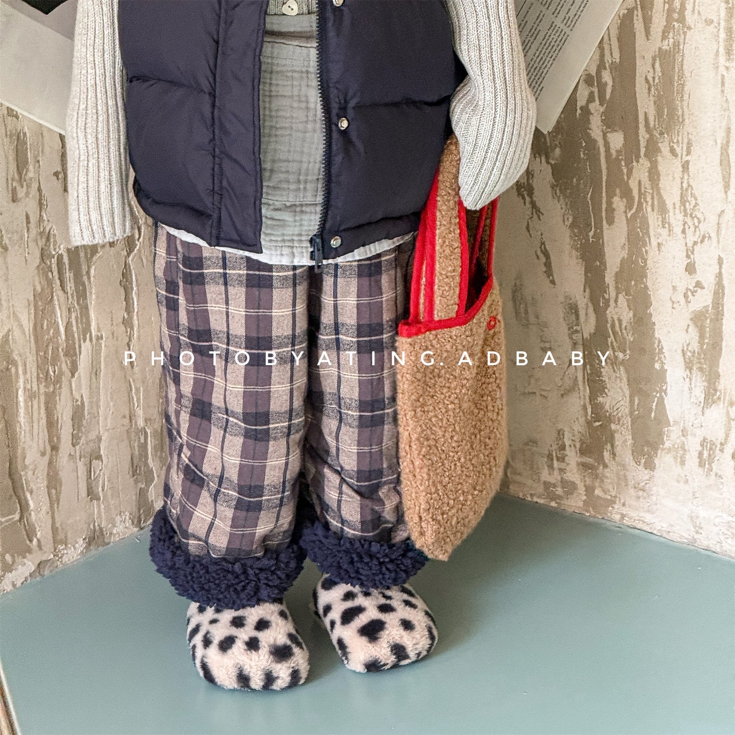 コーデュロイパンツ 裏ボア 裾ボア ゆったり ワイドパンツ ボトムス【mh0011606】