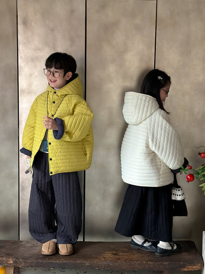 キルティングフーディコート キルトジャケット アウター【mh0011874】