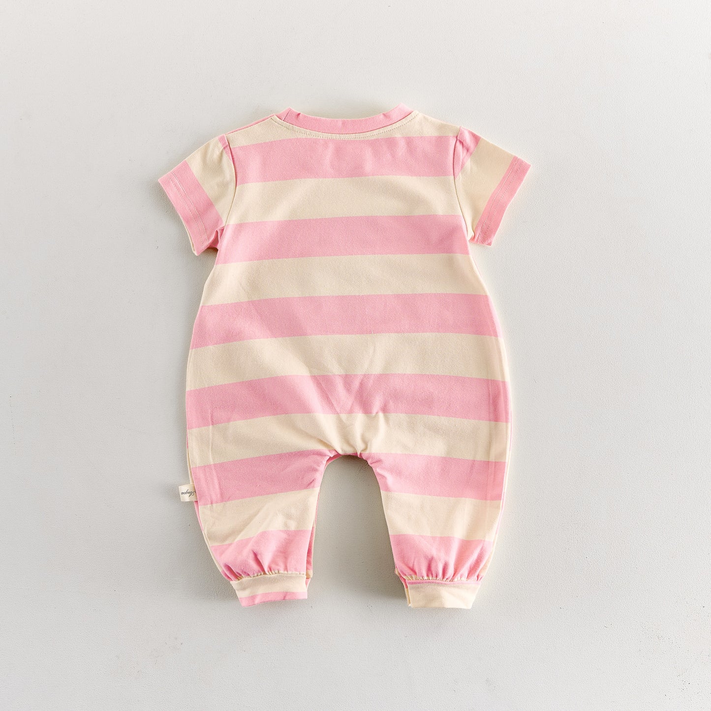 Baby Striped Cactus Print Short-Sleeve Romper [mh0013844]