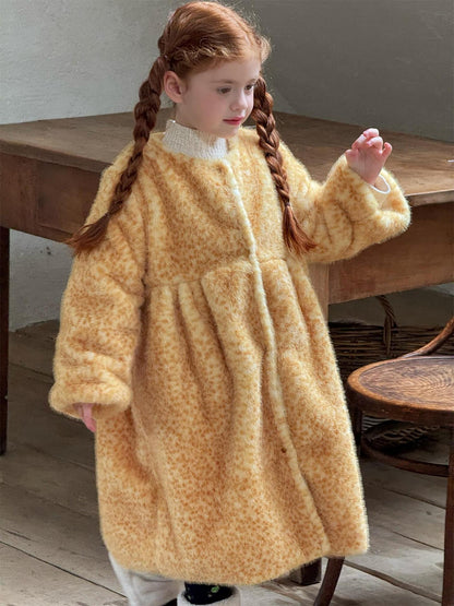 Oversized coat, big silhouette, boa fleece jacket [mh0011754]