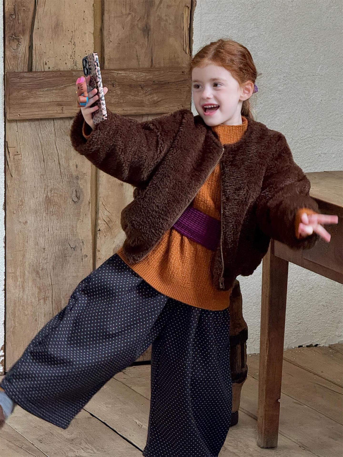 ボトルネックセーター ざっくり ハイネック シンプルプルオーバー【mh0011749】