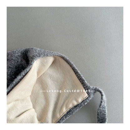 ベビー帽子 ぽんぽん付き 小人キャップ ピクシーハット【mh0011812】