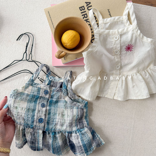 Sleeveless Ruffle Camisole キャミソール ノースリーブキャミソール【mh0013458】