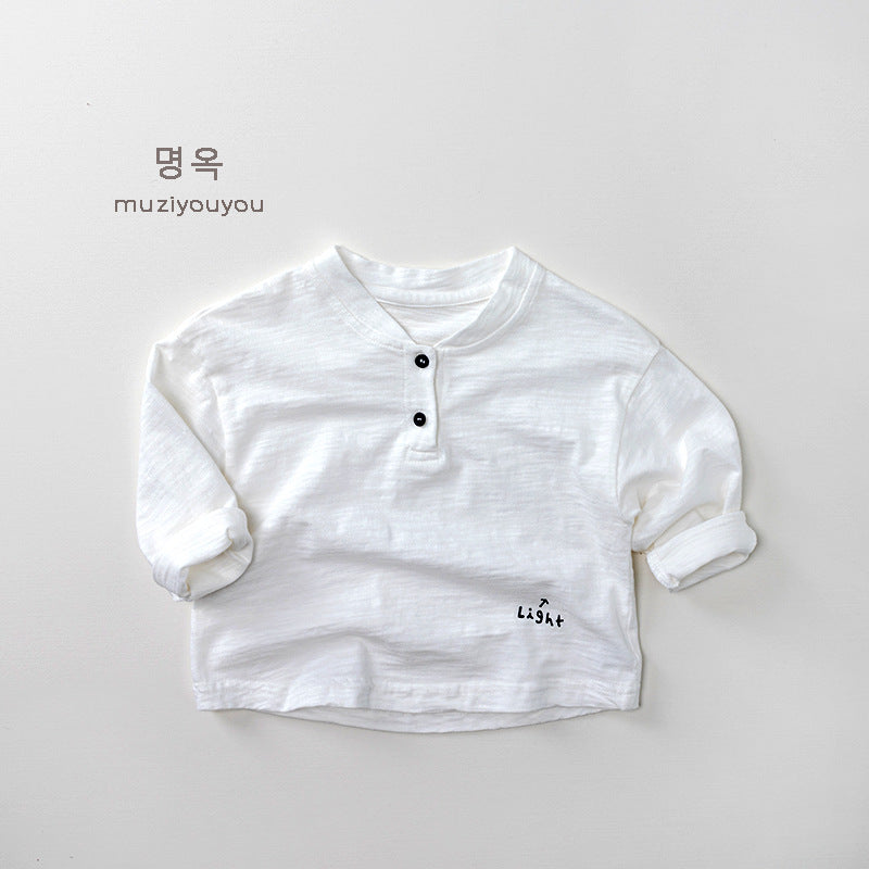 -ライトウェイト長袖Tシャツ【mh0010866】 - mamahalo shop - 長袖Tシャツ -  べビー服 - 子供服 - 男の子 - 女の子