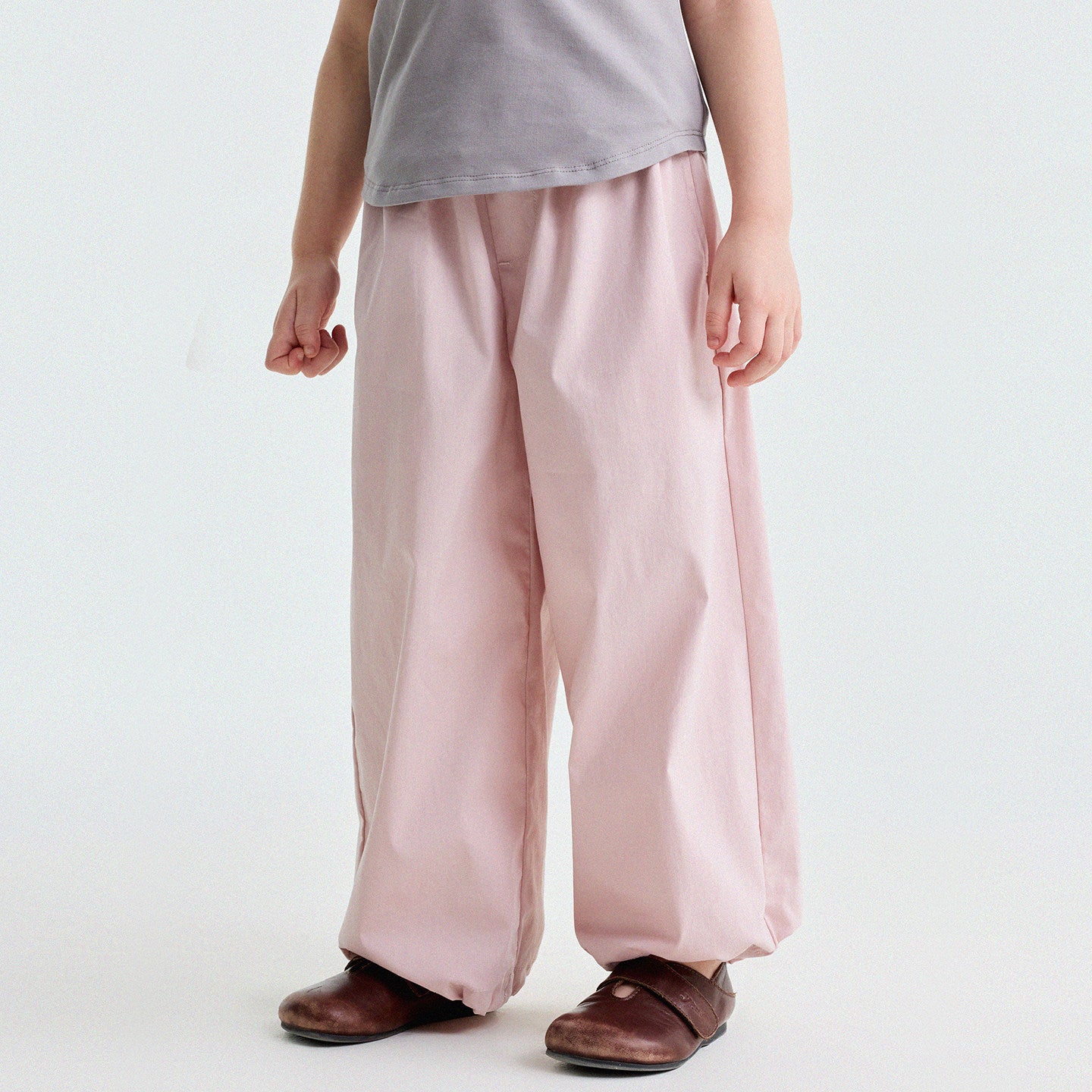 Ruffled Straight-Leg Pants [mh0013176]