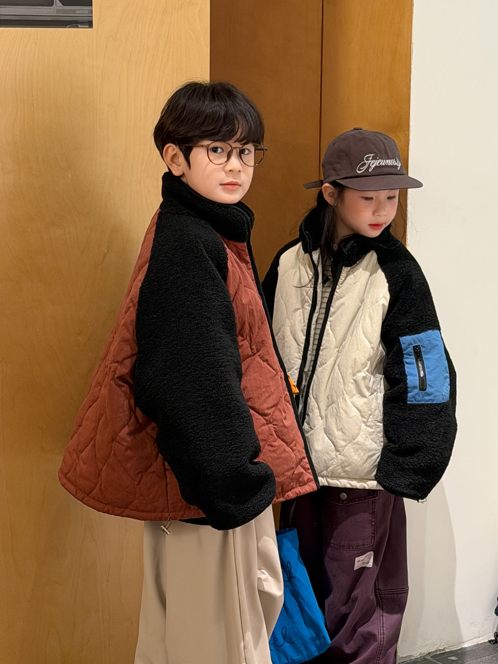 キルティングジャケット パッチワーク キルトコート【mh0011870】