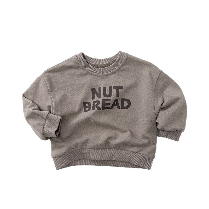 -ロゴプリントスウェットシャツ【mh0010858】 - mamahalo shop - トレーナー・フーディ -  べビー服 - 子供服 - 男の子 - 女の子