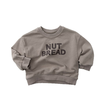 -ロゴプリントスウェットシャツ【mh0010858】 - mamahalo shop - トレーナー・フーディ -  べビー服 - 子供服 - 男の子 - 女の子