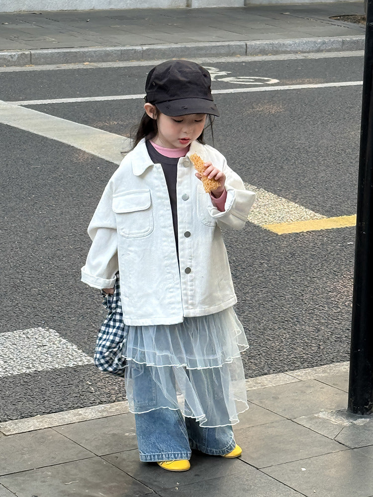 -チュールレース重ね着ティアードケーキスカート【mh0011033】 - mamahalo shop - スカート -  べビー服 - 子供服 - 男の子 - 女の子