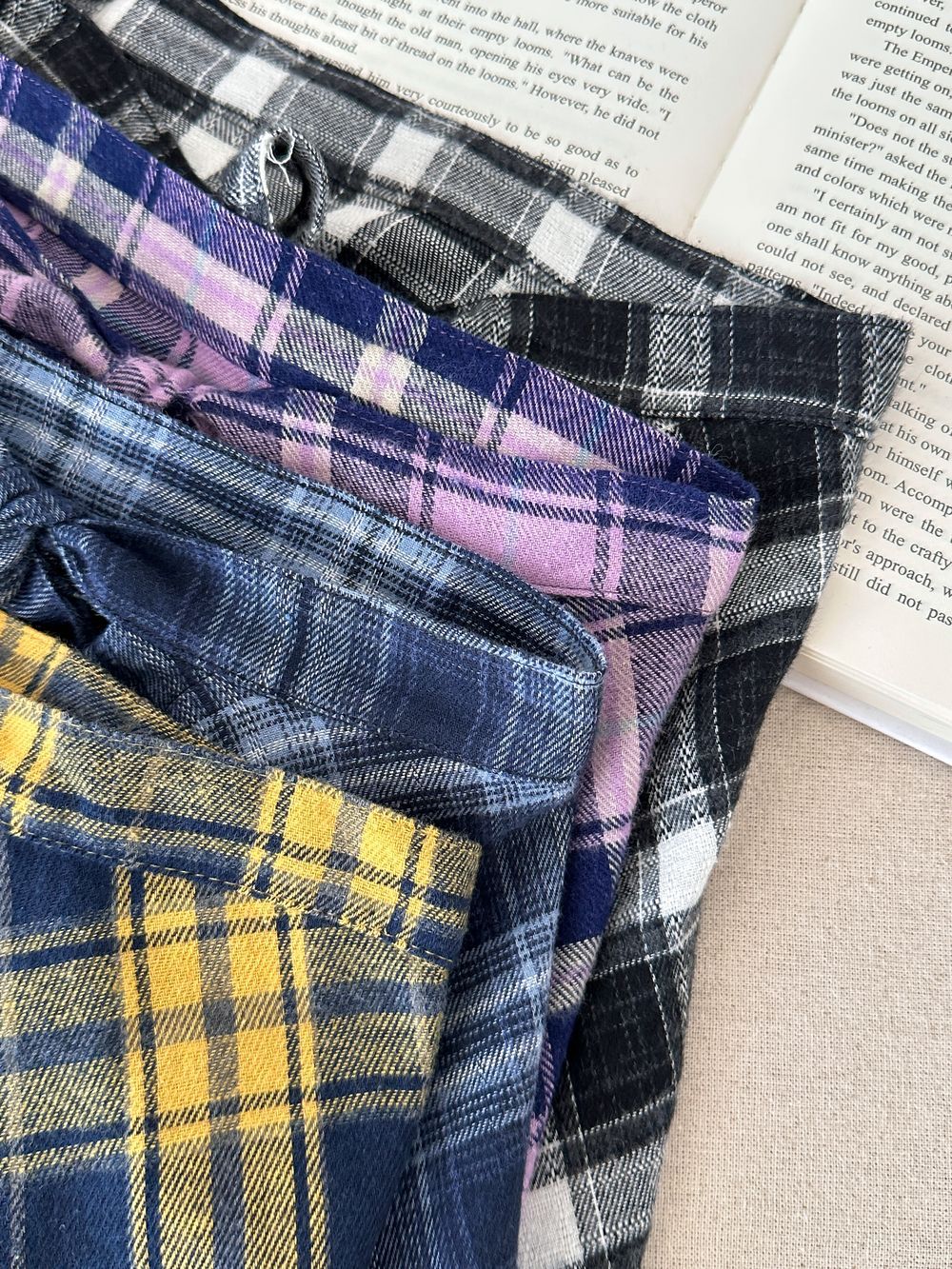 -チェックエプロンスタイル巻きスカート【mh0010769】 - mamahalo shop - スカート -  べビー服 - 子供服 - 男の子 - 女の子