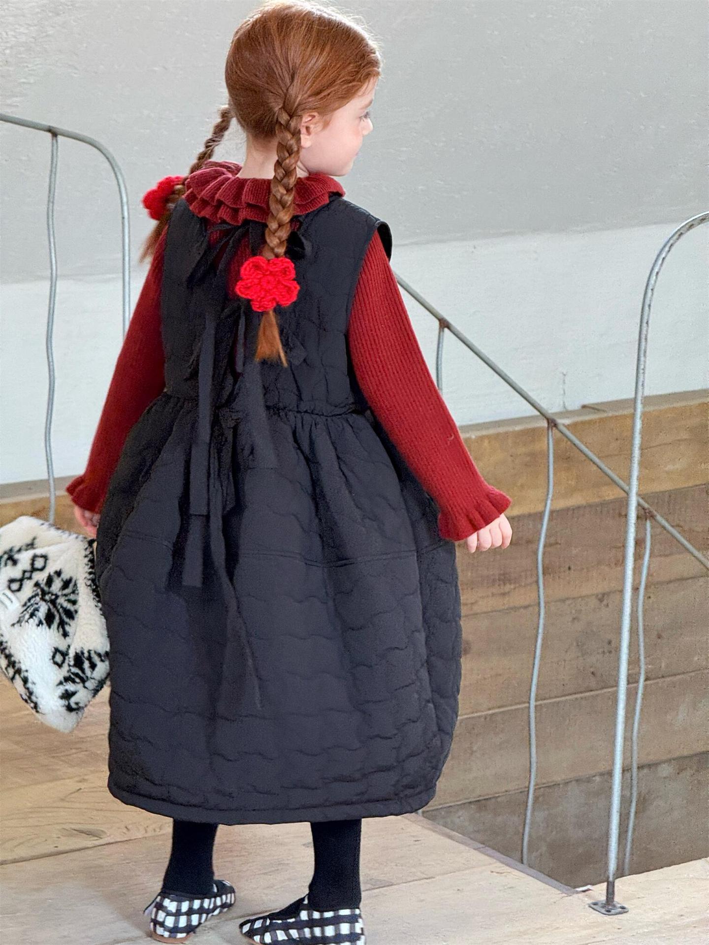 Sleeveless Quilted Dress [mh0011774]