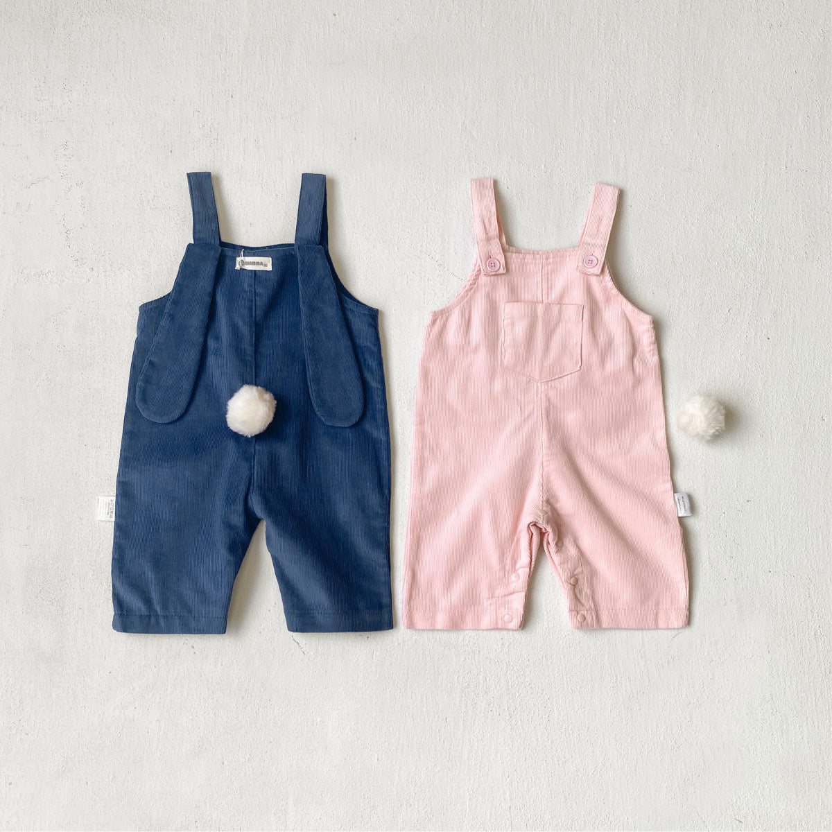 Corduroy Cotton Baby Jumpsuit コーデュロイ サロペット ロンパース【mh0012499】