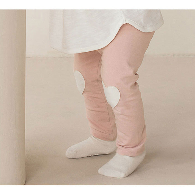 Heart Patch Cotton Leggings ハートパッチ レギンスパンツ【mh0012608】